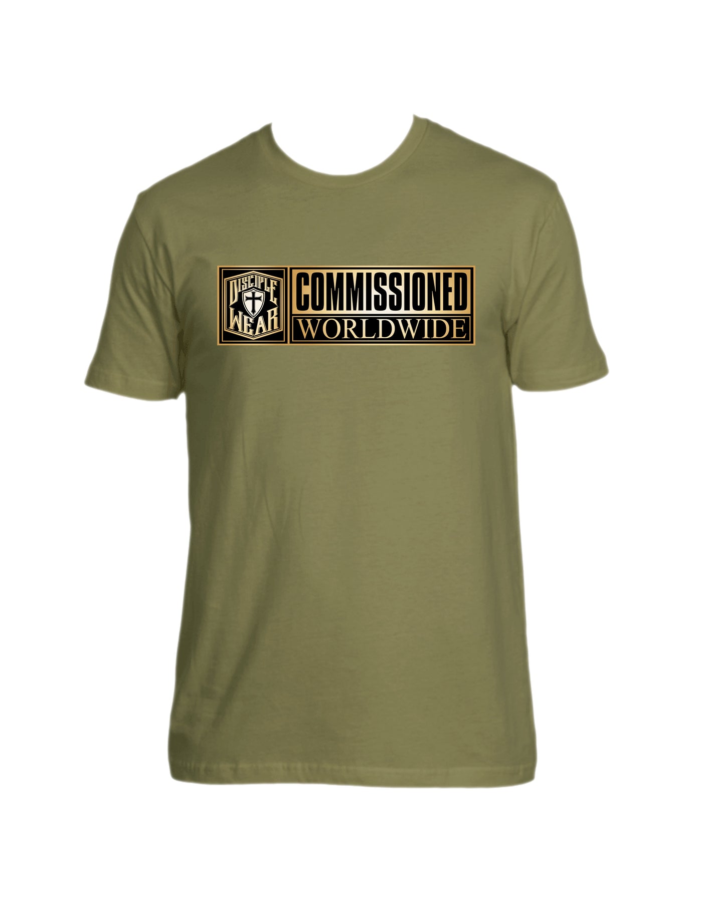Commissioned Worldwide Header Mens Christian T Shirt
