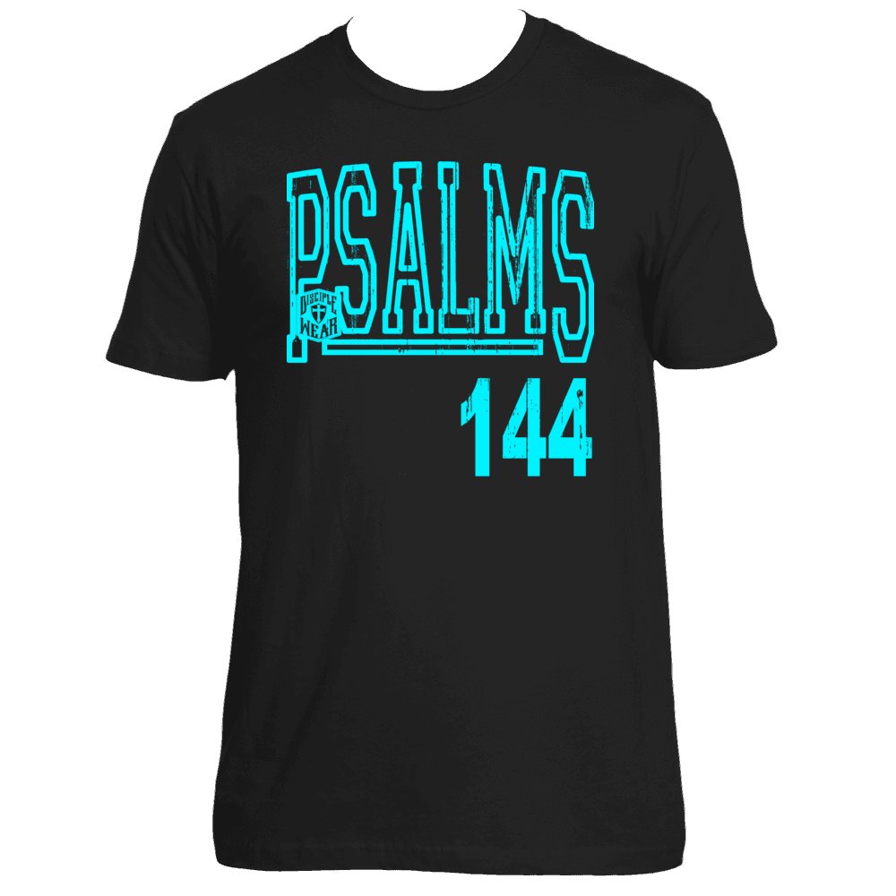 PSALMS 144-BLACK SHIRT DESIGNS