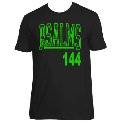 PSALMS 144-BLACK SHIRT DESIGNS