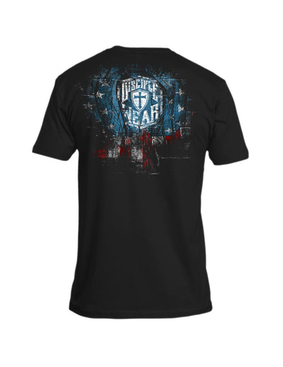 USA CRUSADER Mens Christian T Shirt