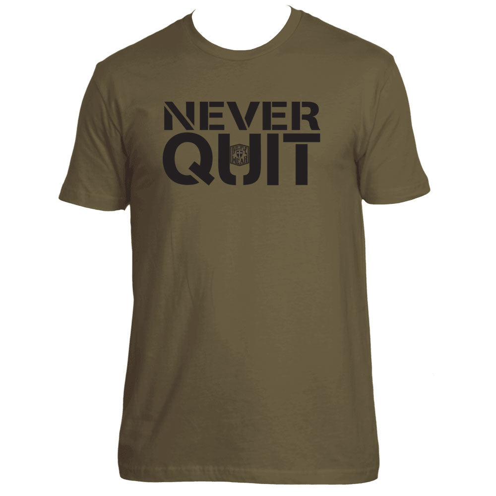 NEVER QUIT