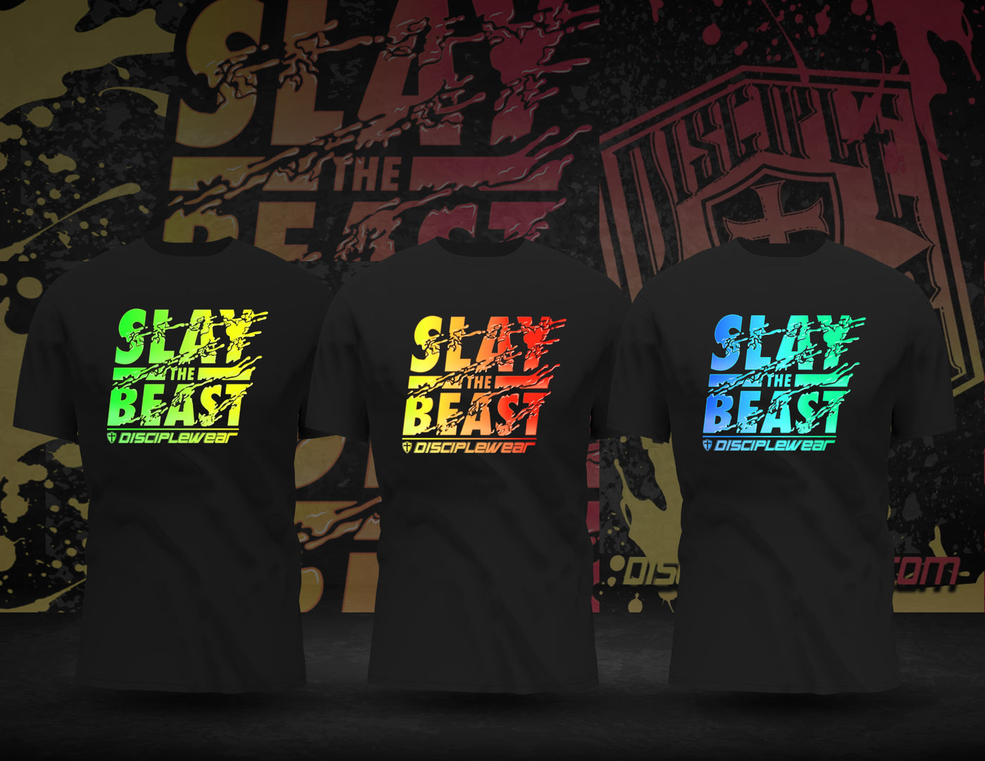 SLAY THE BEAST SPLATTER